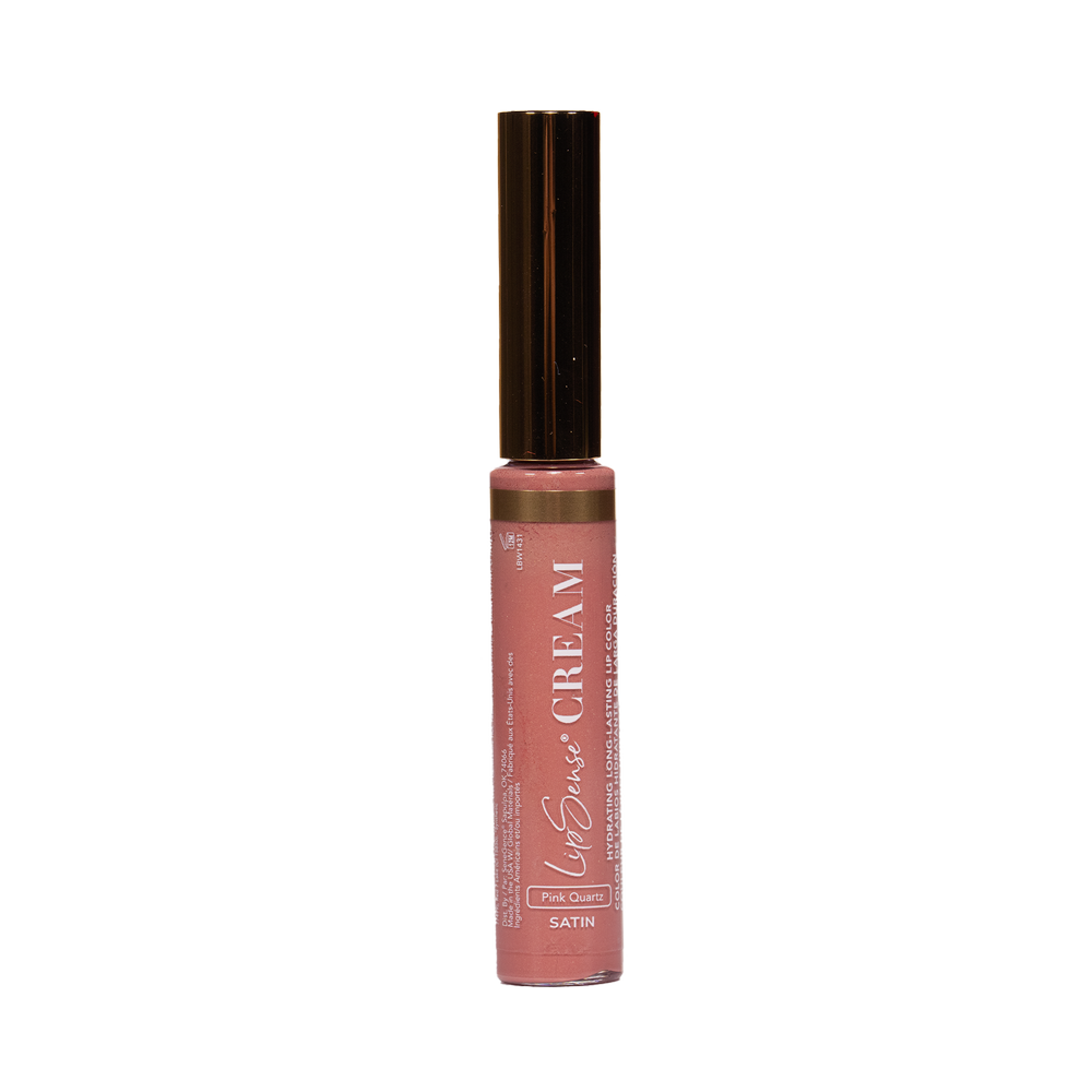 Pink Quartz LipSense: Pink-Bronze Nude Cream Lip Color with